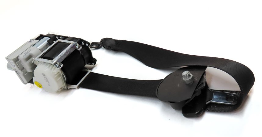 Thumbnail 3: 10-12 MB GL350 GL450 GL550 (X164) LEFT FRONT DRIVER SEATBELT RETRACTOR (Black)
