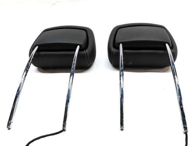 Thumbnail 8: 07-09 MERCEDES GL-CLASS X164 FRONT LEFT & RIGHT SEAT HEADREST SET/2(Black) 
