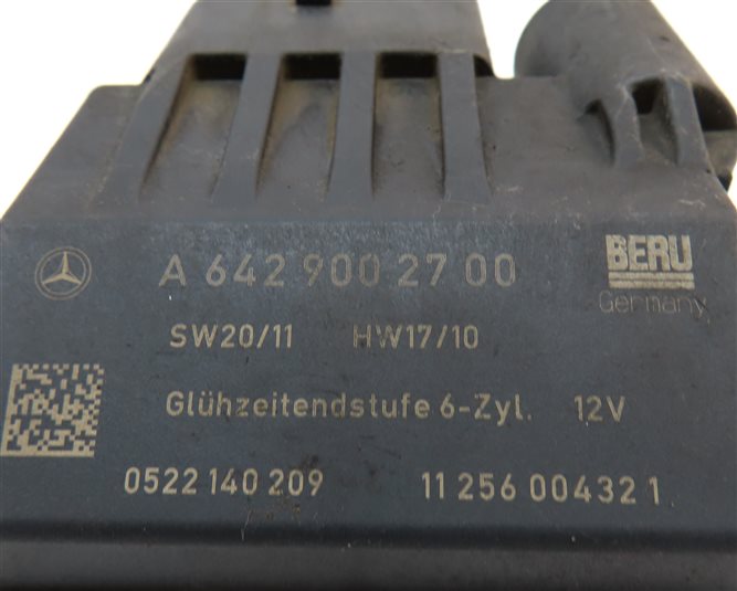 Thumbnail 7: 07-13 MERCEDES E320 E350 GL350 ML350 S350 R320 R350 DIESEL GLOW PLUG MODULE