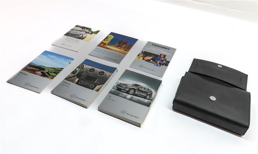 2012 MERCEDES GL350 (X164) 3.0L DIESEL (OM642) ENGINE OWNERS MANUAL BOOKLET SET