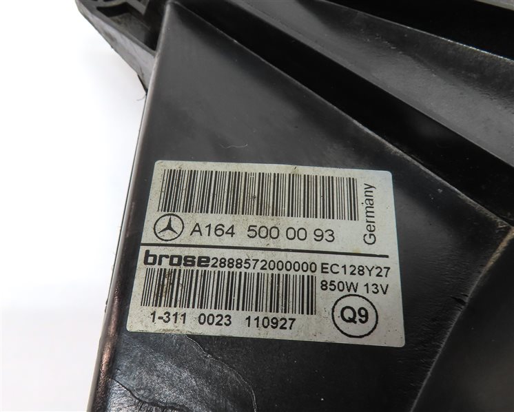 Thumbnail 10: 2007-2012 MERCEDES GL ML R CLASS (X164 W164 W251) RADIATOR COOLING FAN w/ SHROUD