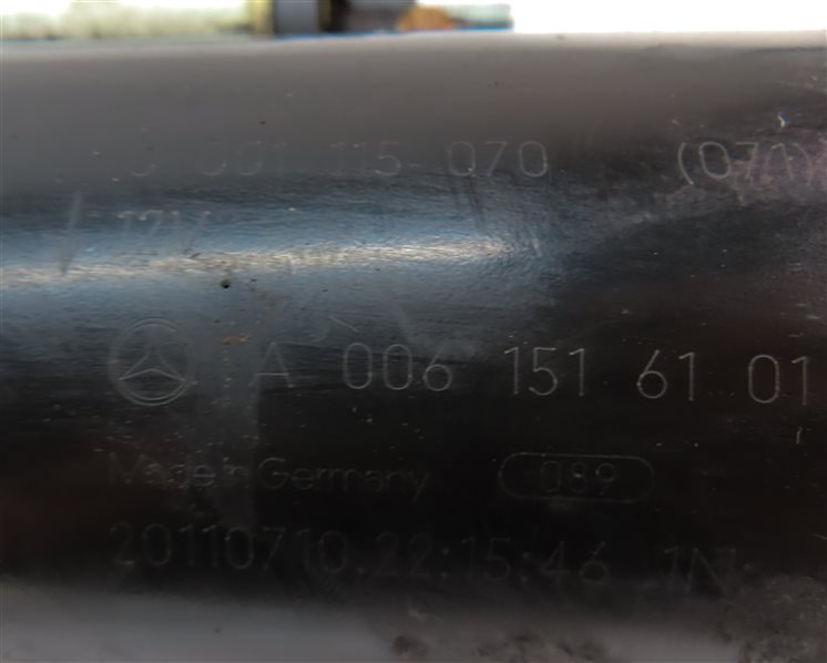 Thumbnail 8: 2007-2016 MERCEDES GL320 GL350 ML320 ML350 R320 R350 3.0L DIESEL STARTER MOTOR