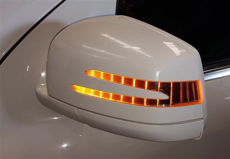 Thumbnail 2: 11-12 MERCEDES GL ML CLASS W164 X164 LEFT P-FOLD AUTODIM MEMORY MIRROR (White)