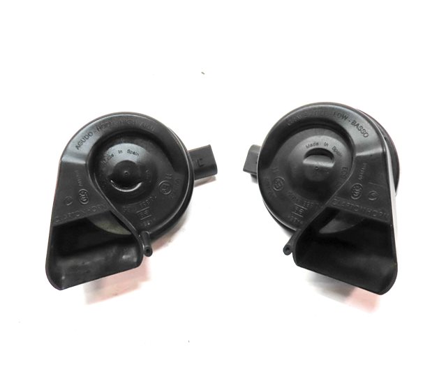 Thumbnail 2: 2008-2017 AUDI A4 A5 S4 S5 Q5 (B8 8K 8R 8T) HIGH & LOW TONE SAFETY HORN SET