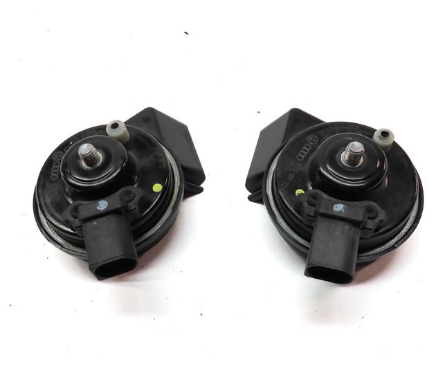 Thumbnail 5: 2008-2017 AUDI A4 A5 S4 S5 Q5 (B8 8K 8R 8T) HIGH & LOW TONE SAFETY HORN SET