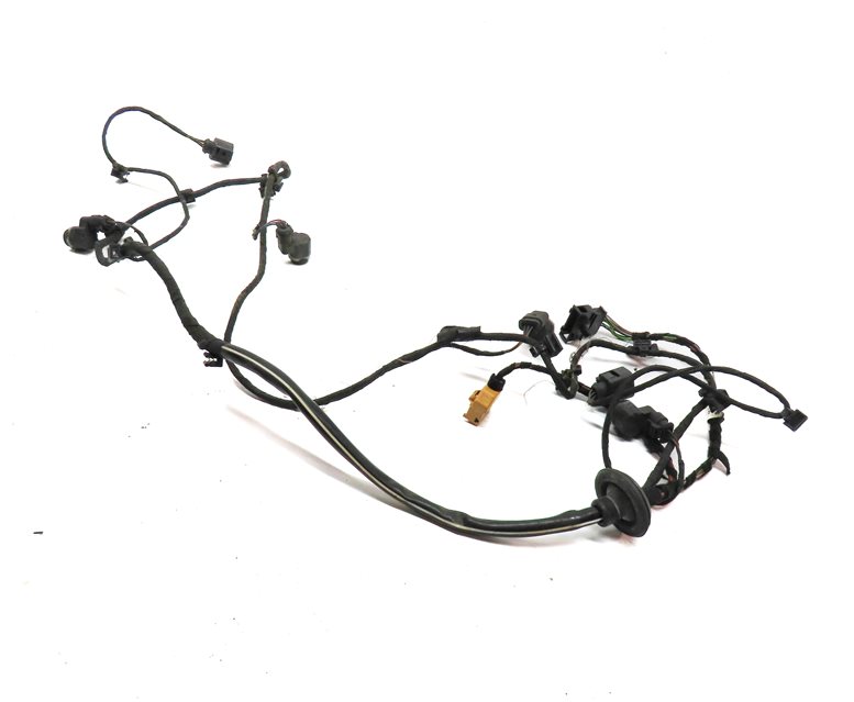 Thumbnail 1: 13 AUDI Q5 B8 8R REAR PARK ASSIST PDC DISTANCE CONTROL SENSOR HARNESS SET(White)