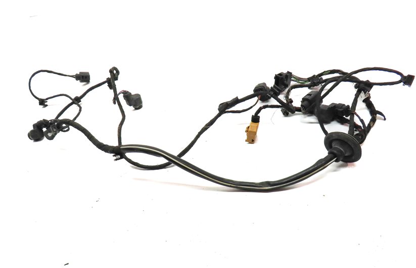 Thumbnail 2: 13 AUDI Q5 B8 8R REAR PARK ASSIST PDC DISTANCE CONTROL SENSOR HARNESS SET(White)