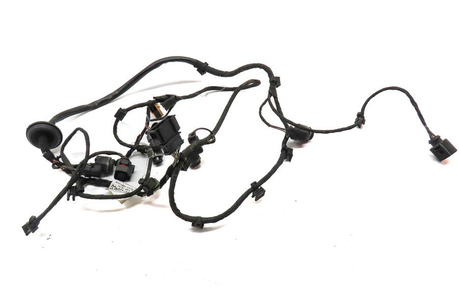 Thumbnail 4: 13 AUDI Q5 B8 8R REAR PARK ASSIST PDC DISTANCE CONTROL SENSOR HARNESS SET(White)
