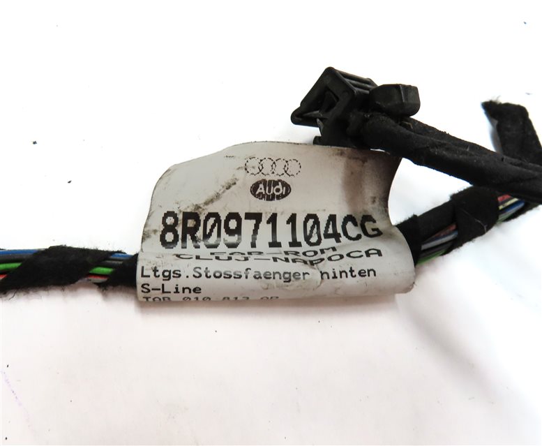 Thumbnail 5: 13 AUDI Q5 B8 8R REAR PARK ASSIST PDC DISTANCE CONTROL SENSOR HARNESS SET(White)