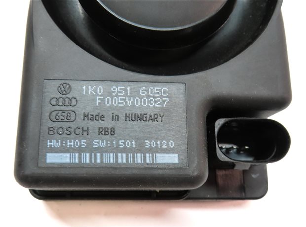 Thumbnail 6: 2013 AUDI Q5 (B8 8R) VEHICLE SECURITY ALERT ALARM SIREN HORN LOUD SPEAKER