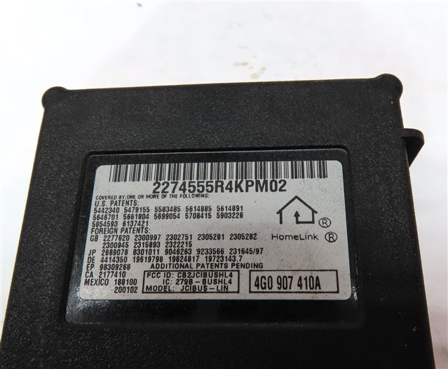 Thumbnail 7: 2013 AUDI Q5 (B8 8R) GARAGE DOOR OPENER HOMELINK CONTROL MODULE