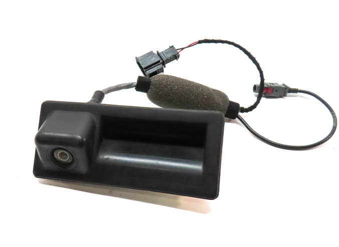 Thumbnail 4: 08-17 AUDI A3 S3 A4 S4 A5 S5 A7 Q5 (B8 8K 8T 8R 8V) REAR TRUNK HANDLE w/ CAMERA