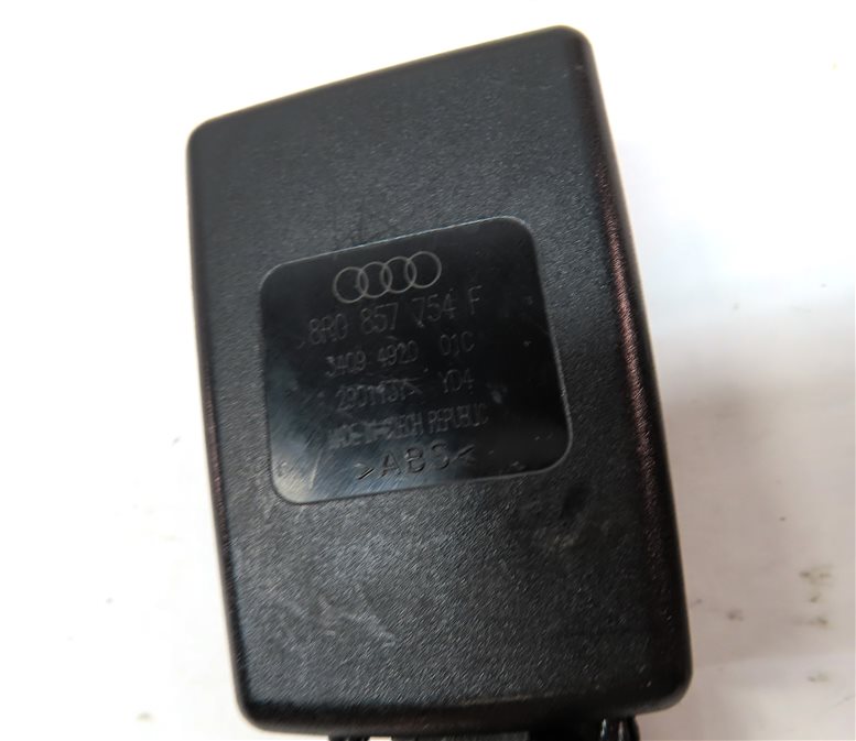 Thumbnail 7: 2013 AUDI Q5 (B8 8R) REAR LEFT CENTER RIGHT SEAT SEATBELT BUCKLE RECEIVER SET/3
