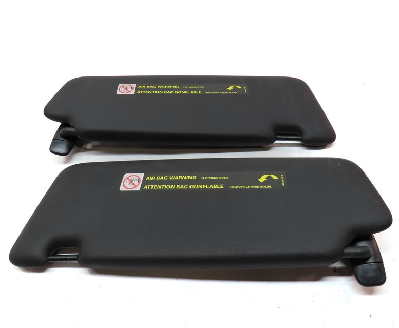 Thumbnail 7: 2013-2016 AUDI Q5 SQ5 (B8 8R) FRONT LEFT & RIGHT SUNVISOR SUN SHADE SET(Black)