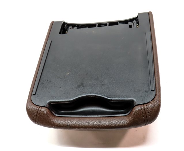 Thumbnail 5: 2009-2017 AUDI Q5 (B8 8R) FRONT CENTER CONSOLE ARMREST ARM REST LID (Brown)