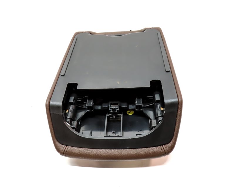 Thumbnail 6: 2009-2017 AUDI Q5 (B8 8R) FRONT CENTER CONSOLE ARMREST ARM REST LID (Brown)
