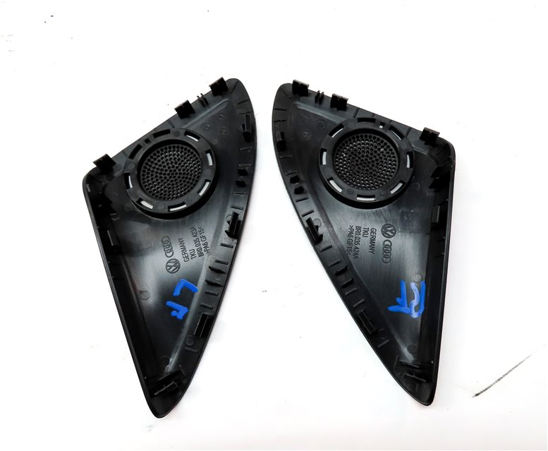 Thumbnail 7: 2013 AUDI Q5 (B8 8R) BANG & OLUFSEN SOUND SYSTEM SPEAKER GRILLE COVER SET/8
