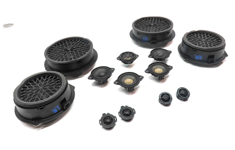 Thumbnail 3: 2013 AUDI Q5 (B8 8R) BANG & OLUFSEN AUDIO SOUND SYSTEM SPEAKER SET/13