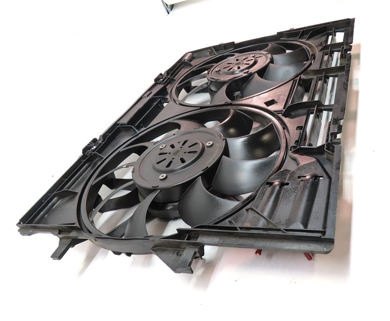 Thumbnail 4: 12-18 AUDI A6 A7 (C7) 3.0L SUPERCHARGED ENGINE RADIATOR COOLING FAN w/ SHROUD