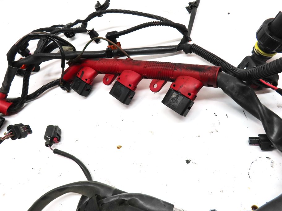 Thumbnail 10: 2013 AUDI Q5 (B8 8R) 3.0L (CTUC) ENGINE MOTOR WIRE WIRING HARNESS LOOM