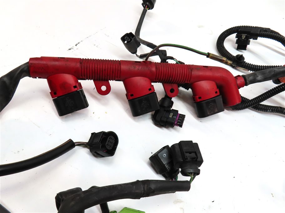 Thumbnail 11: 2013 AUDI Q5 (B8 8R) 3.0L (CTUC) ENGINE MOTOR WIRE WIRING HARNESS LOOM