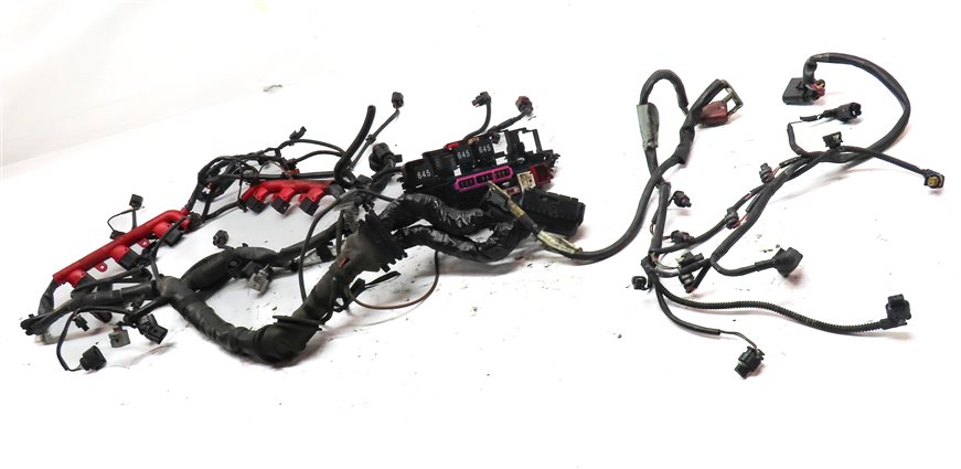 Thumbnail 2: 2013 AUDI Q5 (B8 8R) 3.0L (CTUC) ENGINE MOTOR WIRE WIRING HARNESS LOOM