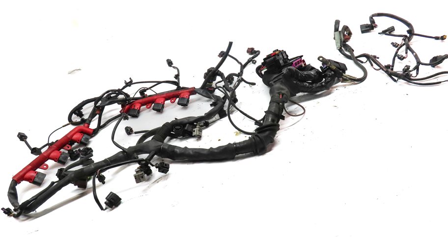 Thumbnail 3: 2013 AUDI Q5 (B8 8R) 3.0L (CTUC) ENGINE MOTOR WIRE WIRING HARNESS LOOM