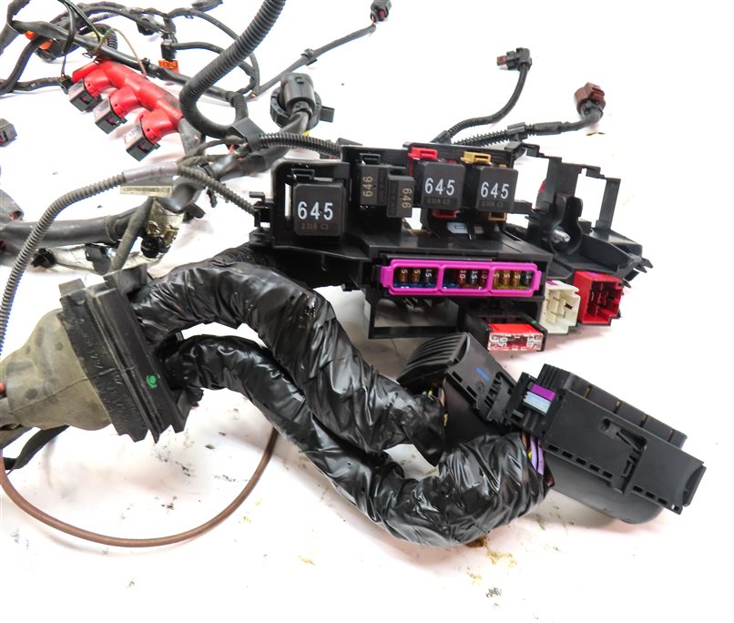 Thumbnail 7: 2013 AUDI Q5 (B8 8R) 3.0L (CTUC) ENGINE MOTOR WIRE WIRING HARNESS LOOM