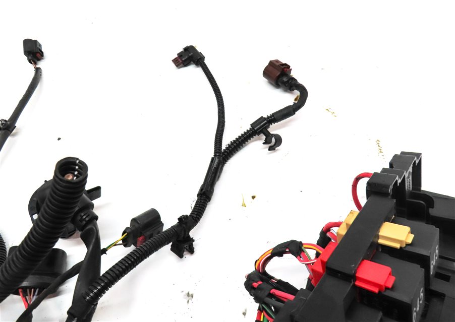 Thumbnail 8: 2013 AUDI Q5 (B8 8R) 3.0L (CTUC) ENGINE MOTOR WIRE WIRING HARNESS LOOM