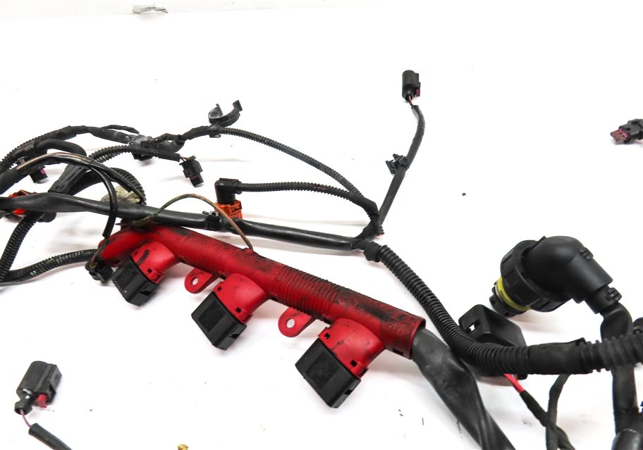 Thumbnail 9: 2013 AUDI Q5 (B8 8R) 3.0L (CTUC) ENGINE MOTOR WIRE WIRING HARNESS LOOM