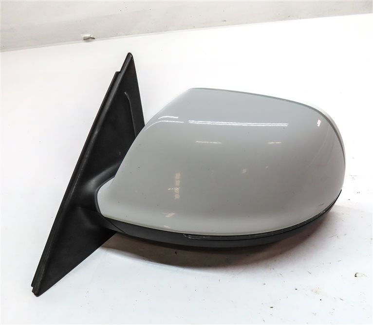 Thumbnail 5: 2009-2014 AUDI Q5 (B8 8R) LEFT FRONT DRIVER HEATED DOOR MIRROR (White)