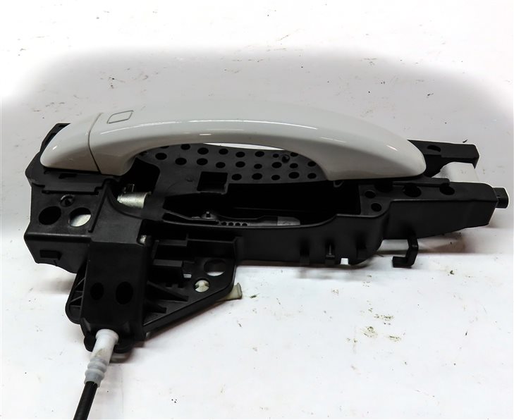 Thumbnail 4: 09-17 AUDI A4 S4 Q5 ALLROAD FRONT RIGHT PASSENGER KEYLESS DOOR HANDLE (White)