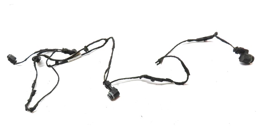 Thumbnail 2: 13 AUDI Q5 B8 8R FRONT PARK ASSIST PDC DISTANCE CONTROL SENSOR WIRE SET (White)