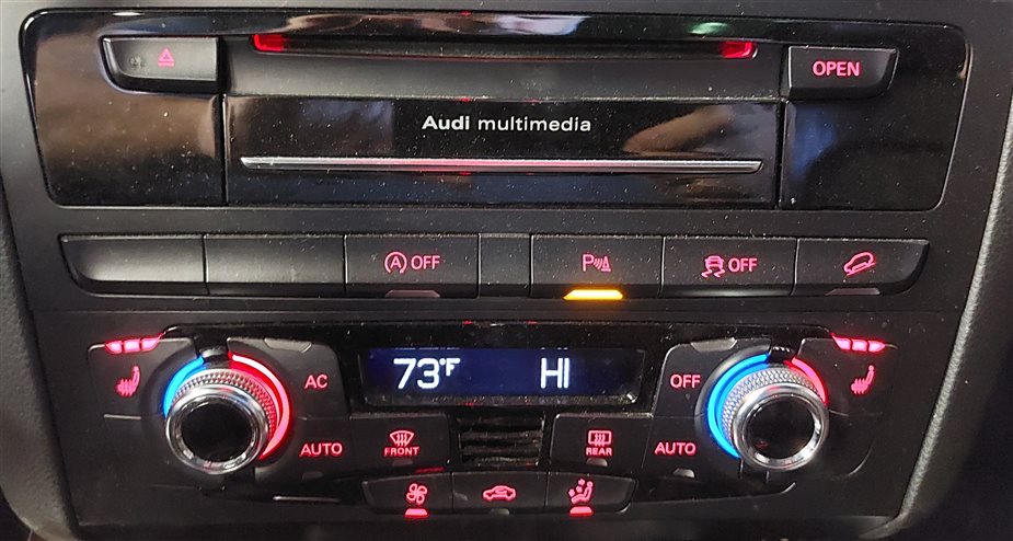 Thumbnail 2: 13-17 AUDI A4 S4 A5 S5 RS5 Q5 SQ5 (B8 8K 8T 8R) HEATER A/C TEMPERATURE CONTROL