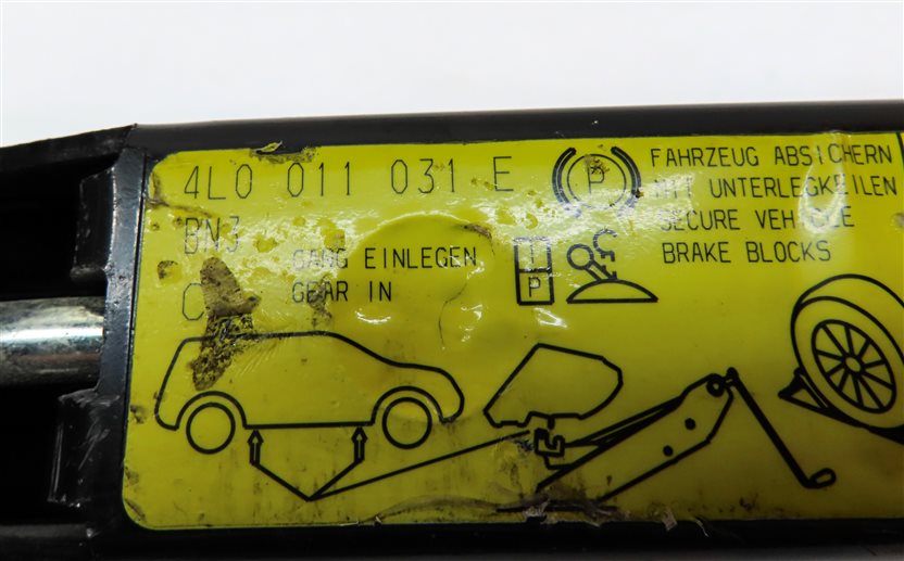 Thumbnail 13: 2013-2015 AUDI Q7 (4L) EMERGENCY SPARE TIRE CAR LIFT JACK LUG WRENCH TOOL KIT
