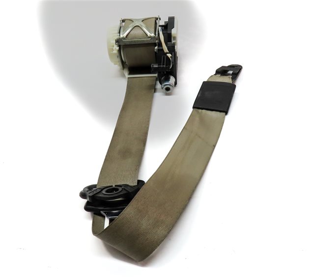 Thumbnail 2: 2007-2015 AUDI Q7 (4L) FRONT RIGHT PASSENGER SEAT SEATBELT RETRACTOR (Beige)