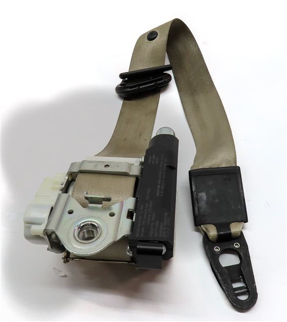 Thumbnail 4: 2007-2015 AUDI Q7 (4L) FRONT RIGHT PASSENGER SEAT SEATBELT RETRACTOR (Beige)