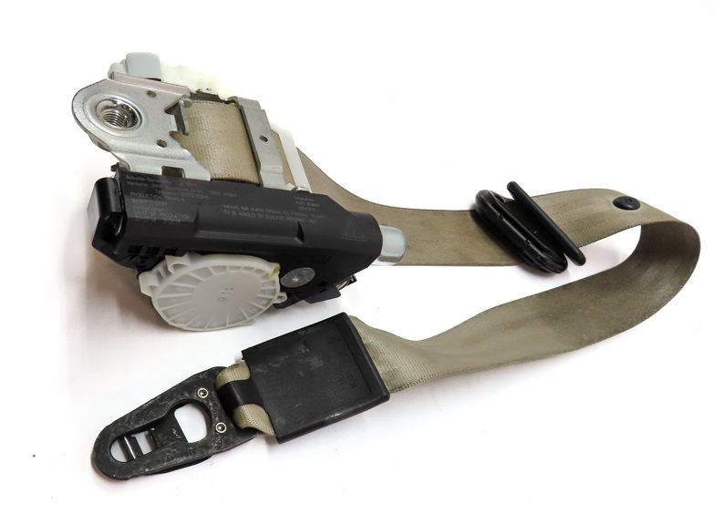 Thumbnail 5: 2007-2015 AUDI Q7 (4L) FRONT RIGHT PASSENGER SEAT SEATBELT RETRACTOR (Beige)