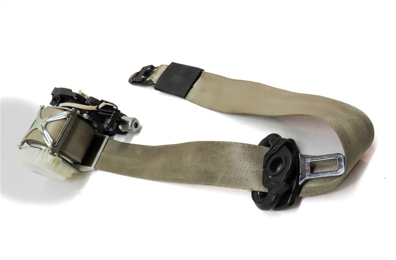 Thumbnail 3: 2007-2009 AUDI Q7 (4L) FRONT LEFT DRIVER SEAT SEATBELT RETRACTOR (Beige)