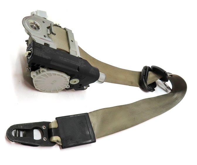 Thumbnail 5: 2007-2009 AUDI Q7 (4L) FRONT LEFT DRIVER SEAT SEATBELT RETRACTOR (Beige)