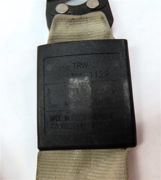Thumbnail 6: 2007-2009 AUDI Q7 (4L) FRONT LEFT DRIVER SEAT SEATBELT RETRACTOR (Beige)