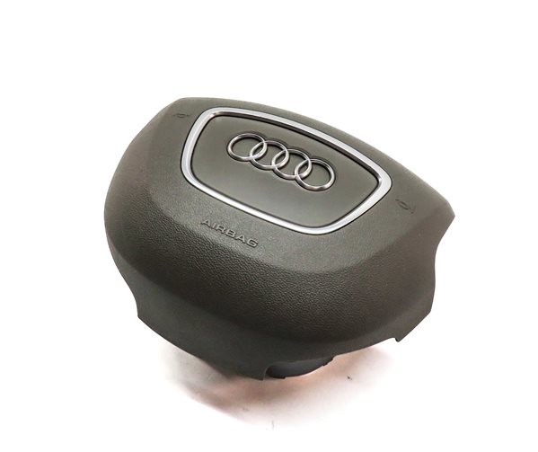 2011-2015 AUDI Q7 (4L) LEFT DRIVER STEERING WHEEL SRS AIRBAG AIR BAG (BLACK)
