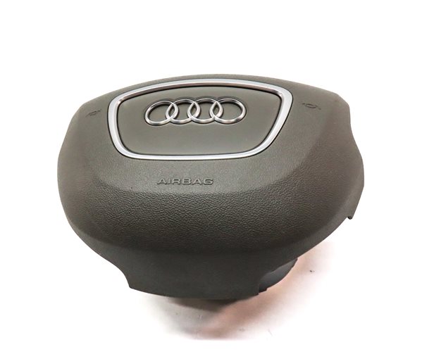Thumbnail 2: 2011-2015 AUDI Q7 (4L) LEFT DRIVER STEERING WHEEL SRS AIRBAG AIR BAG (BLACK)