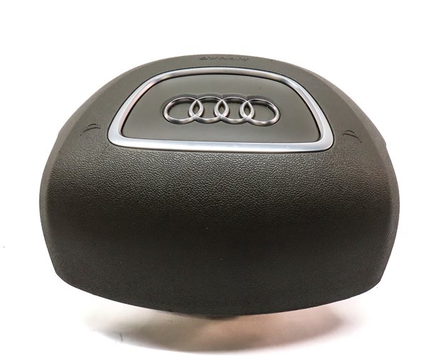 Thumbnail 4: 2011-2015 AUDI Q7 (4L) LEFT DRIVER STEERING WHEEL SRS AIRBAG AIR BAG (BLACK)