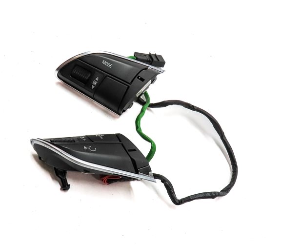 Thumbnail 3: 14 AUDI Q7 (4L) DRIVER STEERING WHEEL PHONE NAVIGATION OPTION BUTTON SWITCH SET