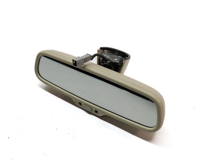 2010-2015 AUDI Q7 (4L) INTERIOR AUTODIM REAR VIEW MIRROR w/ COMPASS (Beige)