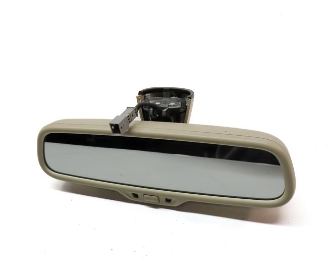 Thumbnail 2: 2010-2015 AUDI Q7 (4L) INTERIOR AUTODIM REAR VIEW MIRROR w/ COMPASS (Beige)