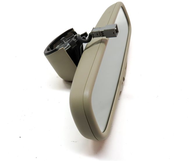 Thumbnail 3: 2010-2015 AUDI Q7 (4L) INTERIOR AUTODIM REAR VIEW MIRROR w/ COMPASS (Beige)