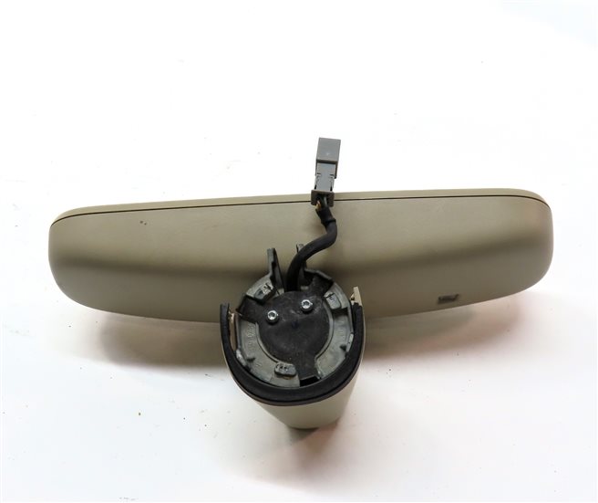 Thumbnail 4: 2010-2015 AUDI Q7 (4L) INTERIOR AUTODIM REAR VIEW MIRROR w/ COMPASS (Beige)