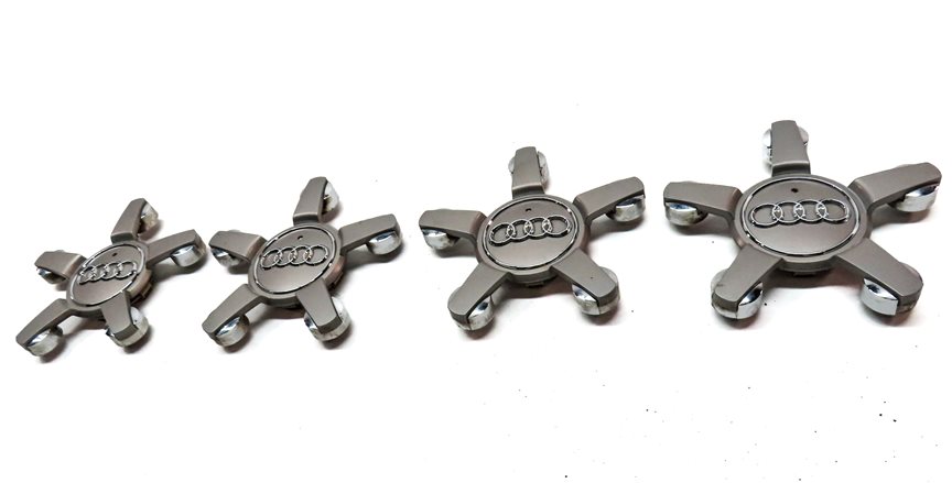 Thumbnail 2: 2014 AUDI Q7 (4L) WHEEL TIRE LUG NUT CENTER CAP COVER STAR SET/4